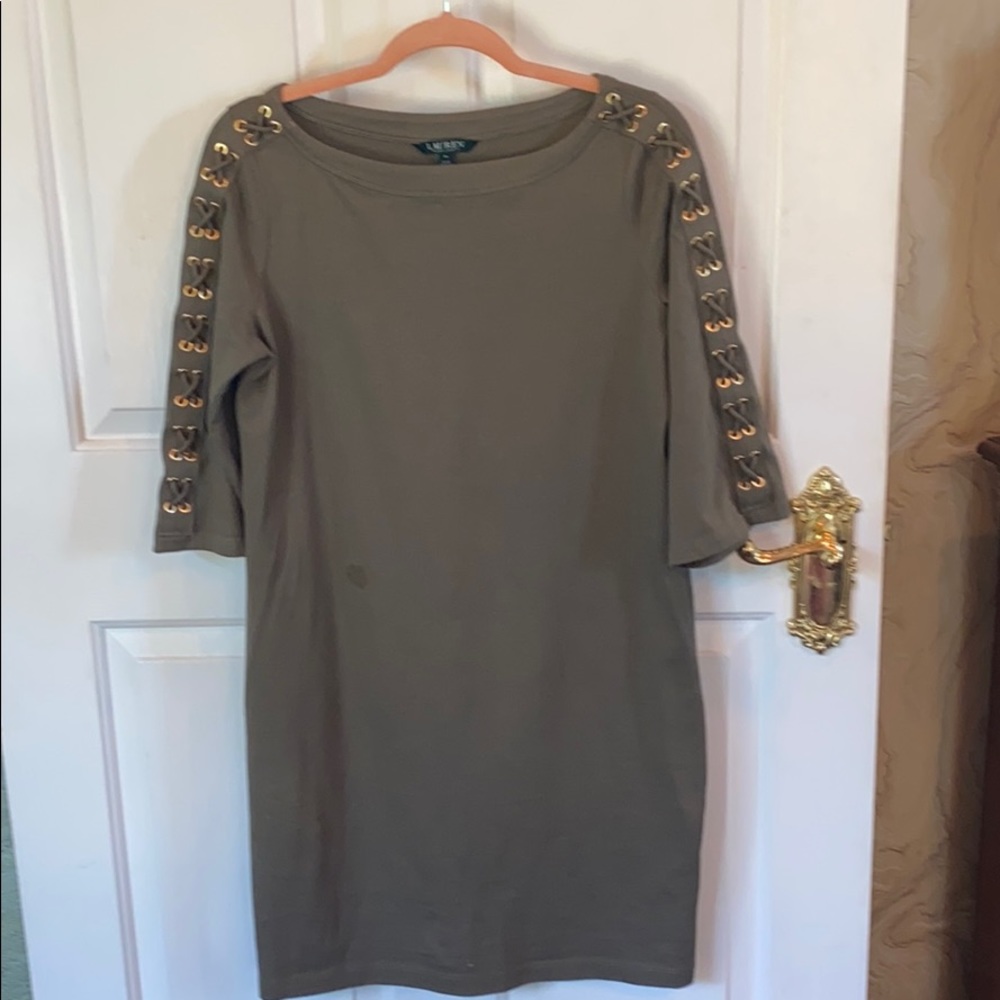 Sage green dress